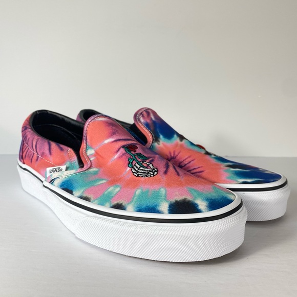 Vans Classic Slip-On Tie Dye Grateful Dead Shoes